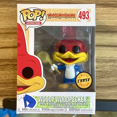 Woody Woodpecker CHASE Funko Pop! #493 Animation Vinyl Figure | eBay