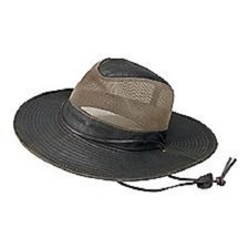 BOY SCOUT JAMBOREE COTTON SAFARI HAT LEATHER CHIN STRAP NEW SIZE M XL 2XL