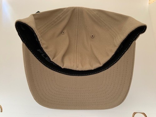 TOTALMENTE NUEVO Para Hombre Caqui NIXON FLEXFIT Alama Curva Profundo FF At Sm.-Med. SOMBRERO/GORRA - Imagen 2 de 6