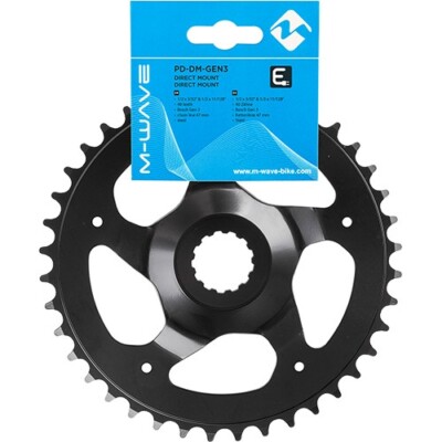 Kettenblatt E-Bike Bosch Gen3 38Z, schwarz, Direct mount