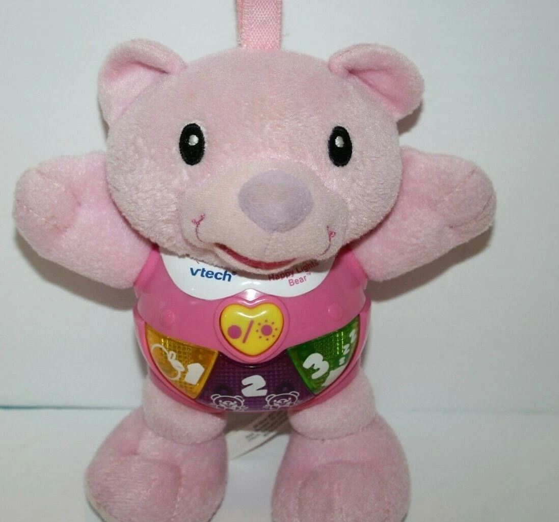 VTech Baby Happy Lights Bear - Interactive Toy - 3+ Months - NIB