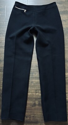 COURREGES Paris Women s TROUSER Pants Straight Tapered Mid Rise sz 28 US 42