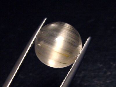 Topas Katzenauge / Topaz cat's eye 8,26 Ct. selten Brasilien (6038m)