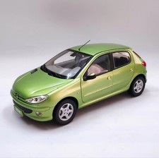 1/16 PEUGEOT 206 hatchback 5-doors 2006 China Dealer Discontinued Green No 1/18