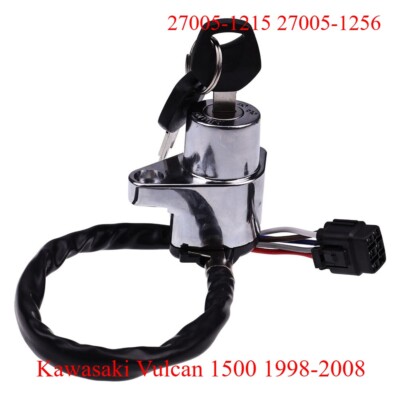 for Kawasaki Vulcan 1500 1998-2008 Ignition Switch & Key 27005-1215 27005-1256