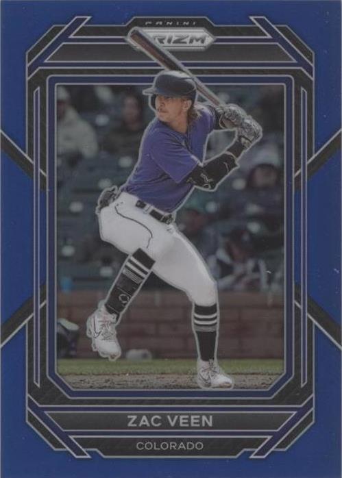 2023 Panini Prizm - Zac Veen #148 Blue Prizm /149 (RC) for sale