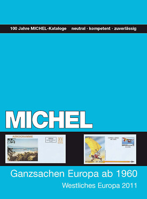 MICHEL Briefmarken Katalog Ganzsachen Europa ab 1960   Band 1 (West) NEU