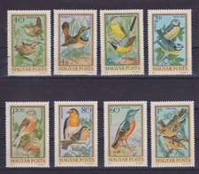 Hungary 1973 Birds P.A. Series Cpl. (N.A382A/A389A) MNH T 1998