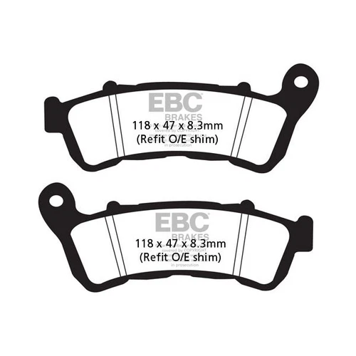 EBC Extreme Pro Double HH Motorcycle Brake Disc PadsEPFA388HH