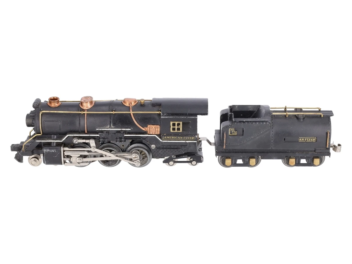 American Flyer O Prewar 2 6 4 Steam Locomotive Tender eBay