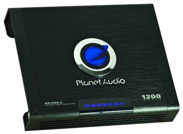 Planet Audio Anarchy AC12002 2-канальный автомобильный усилитель мощностью 1200 Вт Комплект усилителей Пульт дистанционного управления
