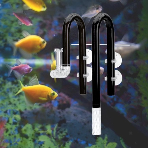 Aquarium Lily Pipe Tubing Inflow Outflow Remove Oil Stains Fish Tank Filter - Bild 31 von 33
