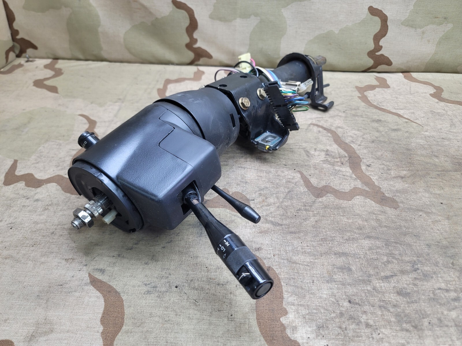 19841988 Pontiac Fiero GT Steering Wheel Column W/ Tilt & KEY OEM eBay