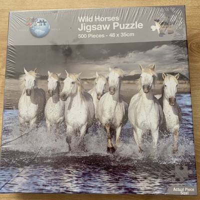 TheWorks Wildpferde Puzzle - 500 Teile - versiegelt