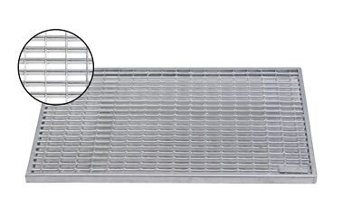 ACO 60x40cm Maschenrost mit V-Stab MW 9/31mm Gitterrost Schuhabstreifer Abtreter