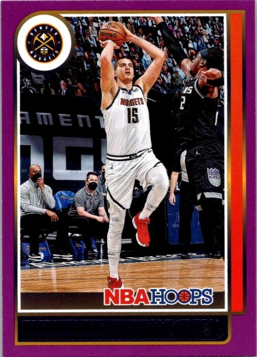 2021-22 NBA Hoops PURPLE #11 Nikola Jokic - Denver Nuggets