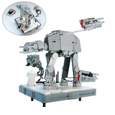 Battle of Hoth Mini Diorama 662 Pieces from Film about Star MOC Build Gift
