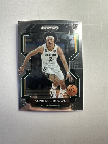 2022 Panini Prizm Draft Picks Kendall Brown #80 card