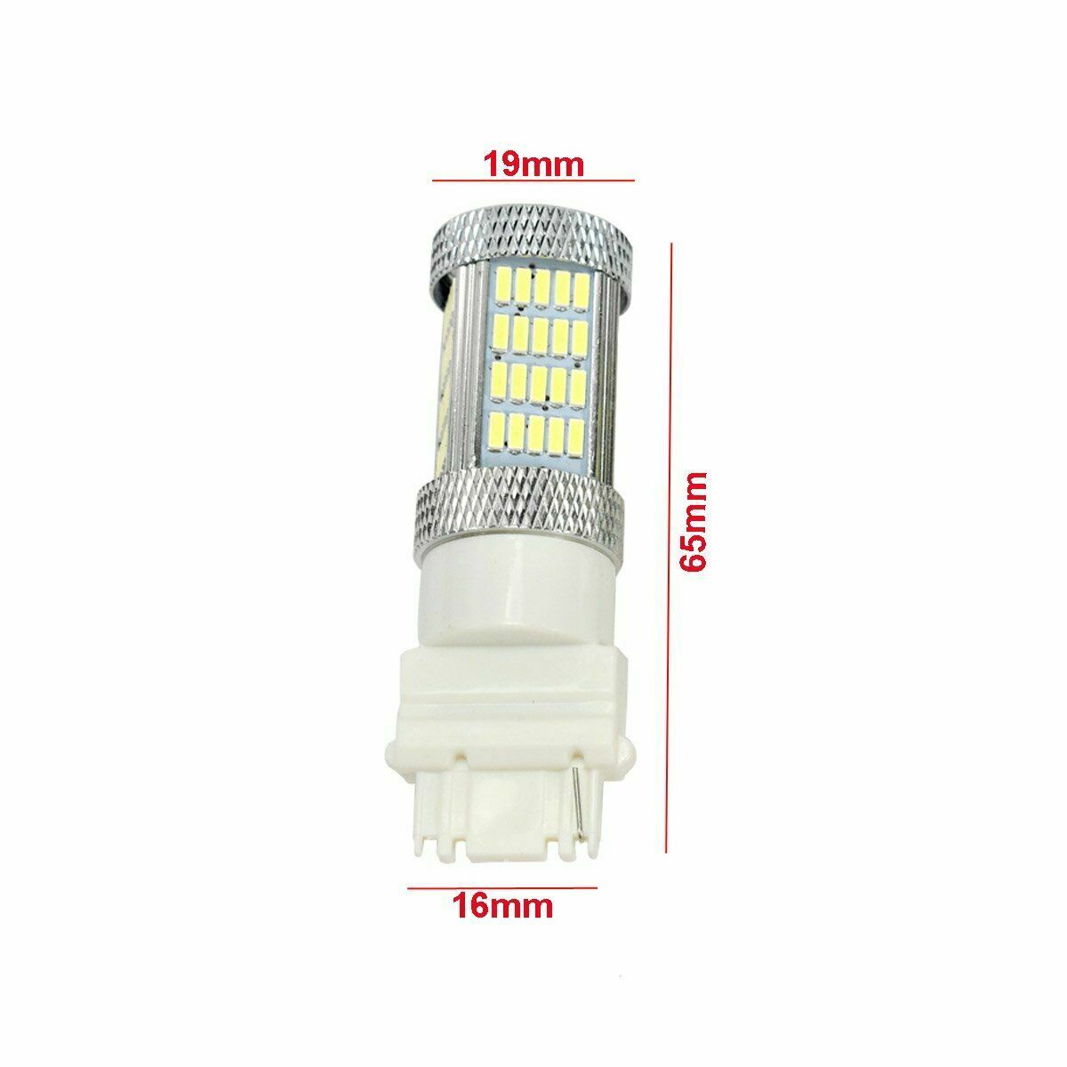 Strobe Flash Reverse Backup Light 63 LED Bulb Amber T25 3156 3456 K1 BM Strobe Flash Reverse Backup Light 63 LED Bulb Amber T25 3156 3456 K1 BM