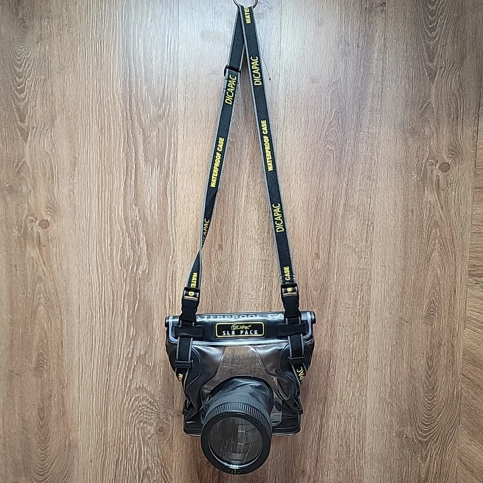 Estojo flutuante à prova d'água para câmera DSLR subaquático DICAPAC WP-S10 - Imagem 2 de 4