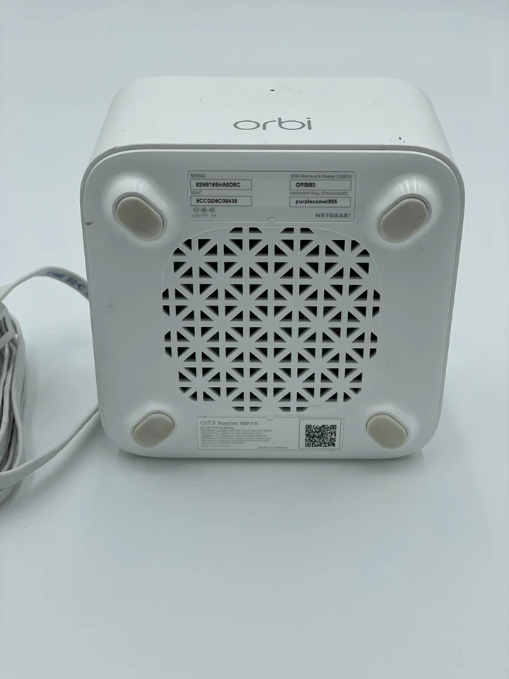 NETGEAR Router RBR10 Orbi Wireless Mesh Satellite Whole Home System OEM GEUINE - Image 2 of 4