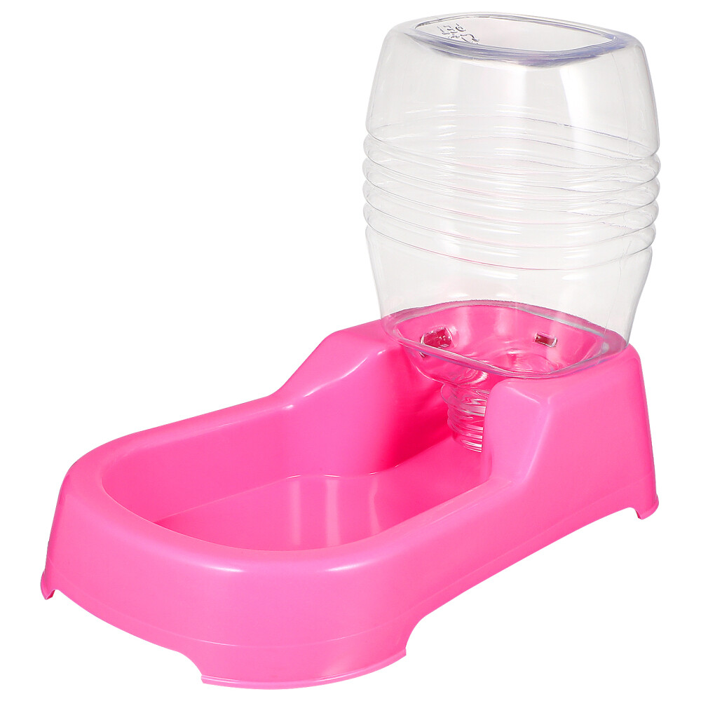 500 Ml Pink Pet Drinking Fountain Small Dog Water Dispenser eBay