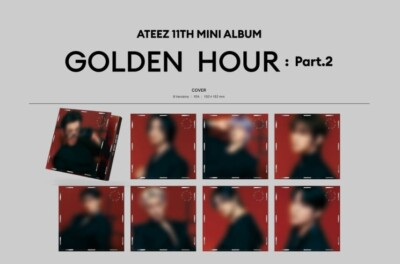 #ad #ad ATEEZ San Yeosang Seonghwa Official Photocard – GOLDEN HOUR Part.2 11th Mini Alb $120.00