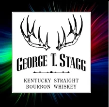 GEORGE T. STAGG KENTUCKY STRAIGHT BOURBON WKY AIRBRUSH, PAINTING, ART STENCIL 