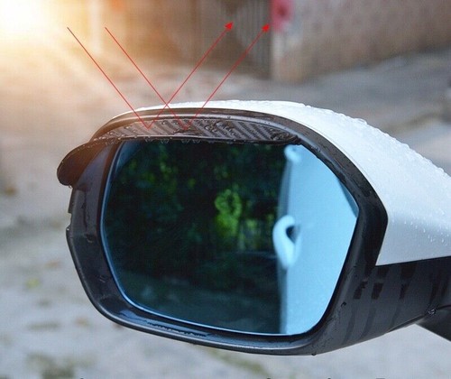 2x Car Rear View Side Mirror Rain Board Eyebrow Guard Sun Visor Accessories - Bild 12 von 12