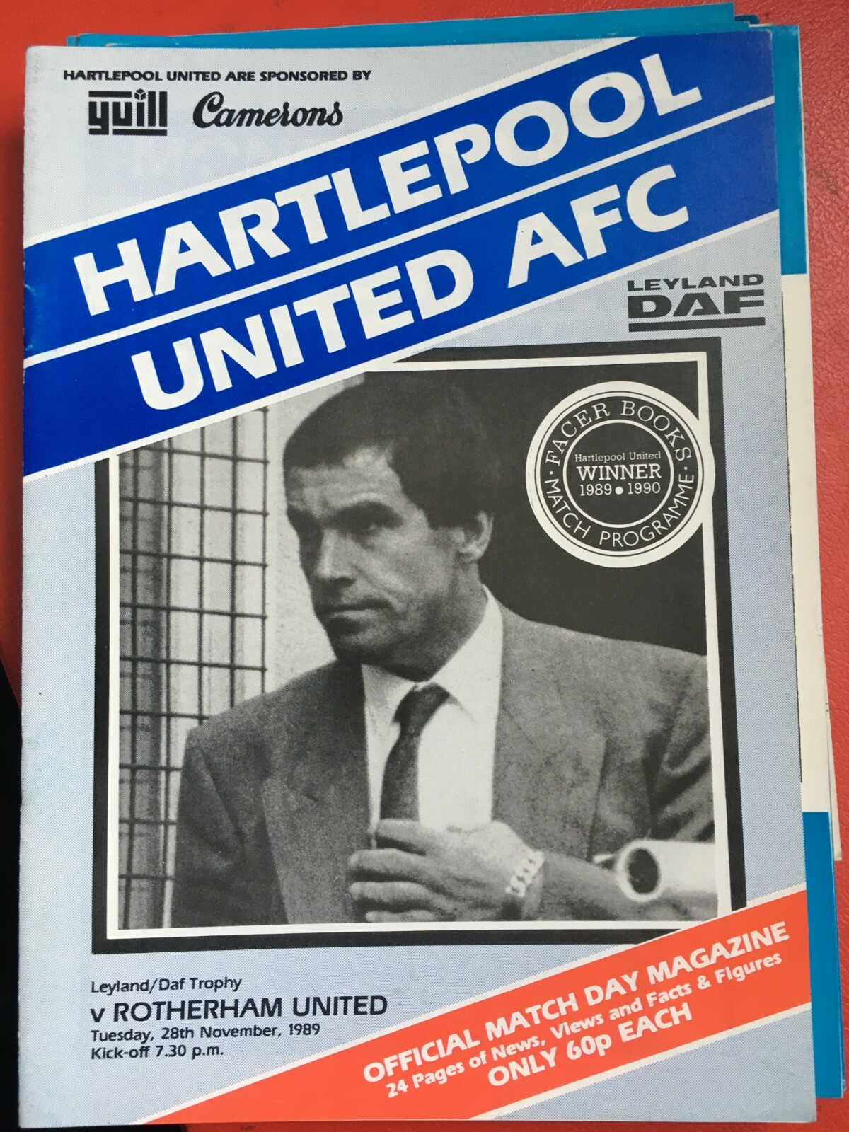 Hartelpools Hartlepool United HOME programmes 1970s 1980s League & Cup