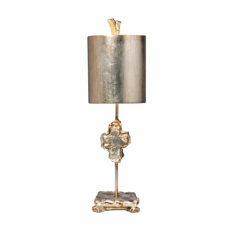 Bloomsbury Market Rihamna 58cm Table Lamp Silver