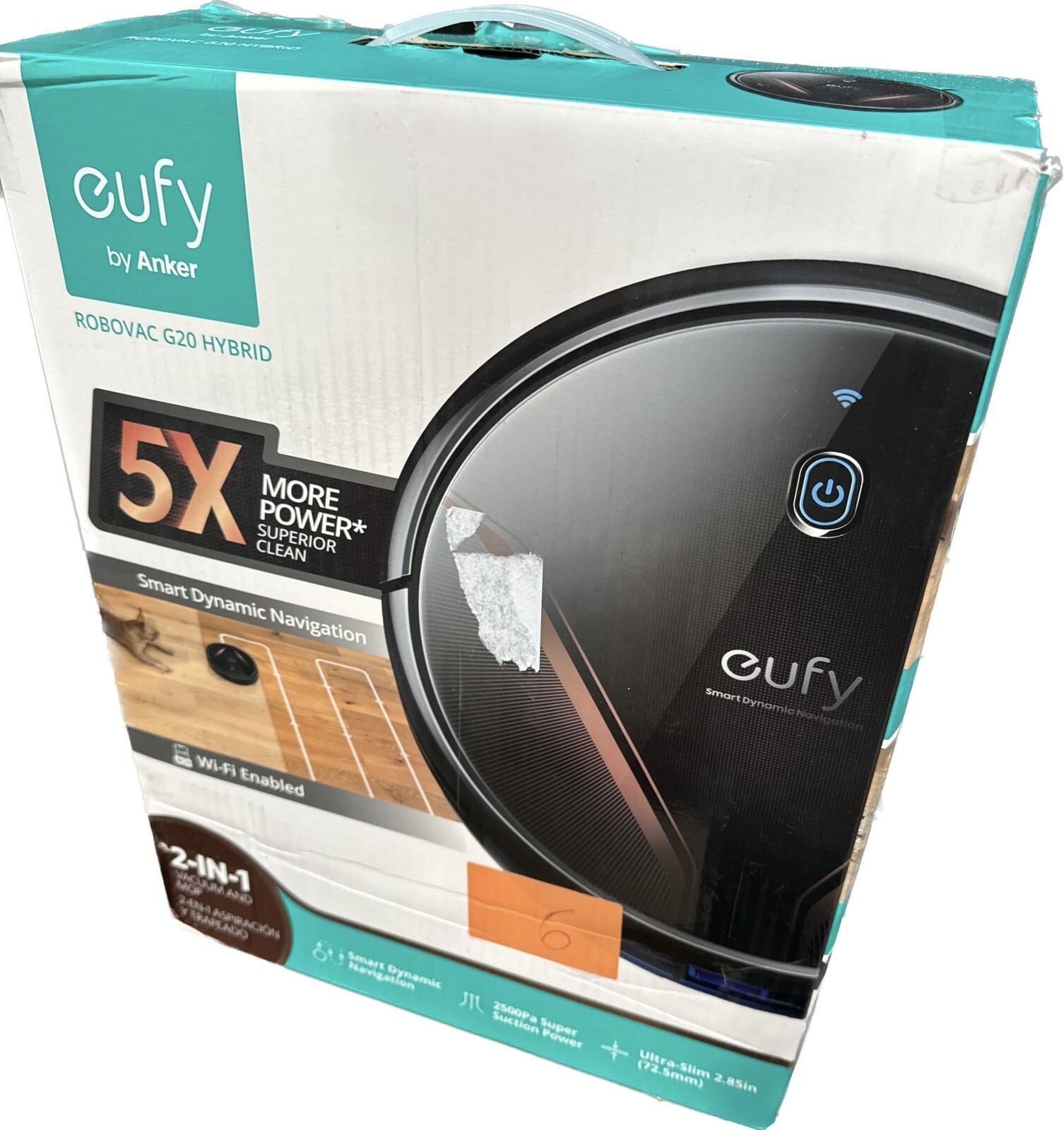 eufy RoboVac G20 Hybrid Robot Vacuum Cleaner with Mop, Dynamic Navigation eBay