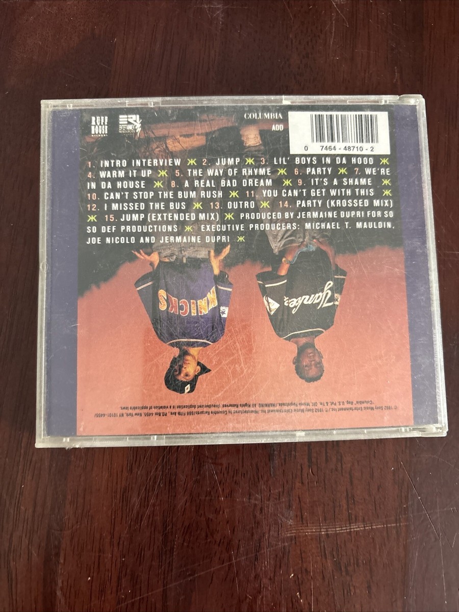Totally Krossed Out by Kris Kross (CD, 1992) HIP-HOP 74644871029| eBay