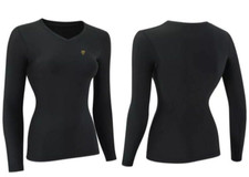 Compression Armour Base Layer Top Long Sleeve Thermal Gym Sports Shirt UK Ladies