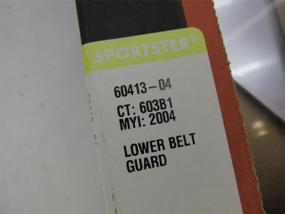 Protetor de cinto inferior Harley Davidson genuíno NOS cromado 60413-04 - Imagem 4 de 4