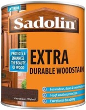Sadolin Extra Durable Woodstain, All Colours, All Sizes, Exterior Woodstain