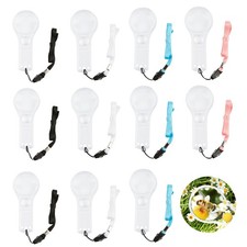 Magnifying Glass for Kids, 24 Pack Plastic Magnifier 5X and 15X Blue,white