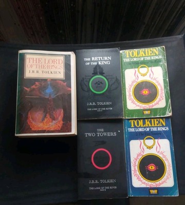 J R R Tolkien   The Hobbit   The Lord Of The Rings   Bundle 5 Books 