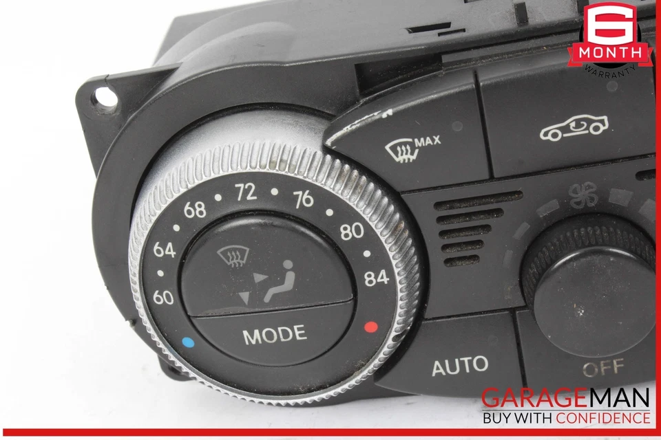 03-12 Mercedes R230 SL500 SL55 AMG AC A/C Heater Climate Control OEM - Image 2 of 4