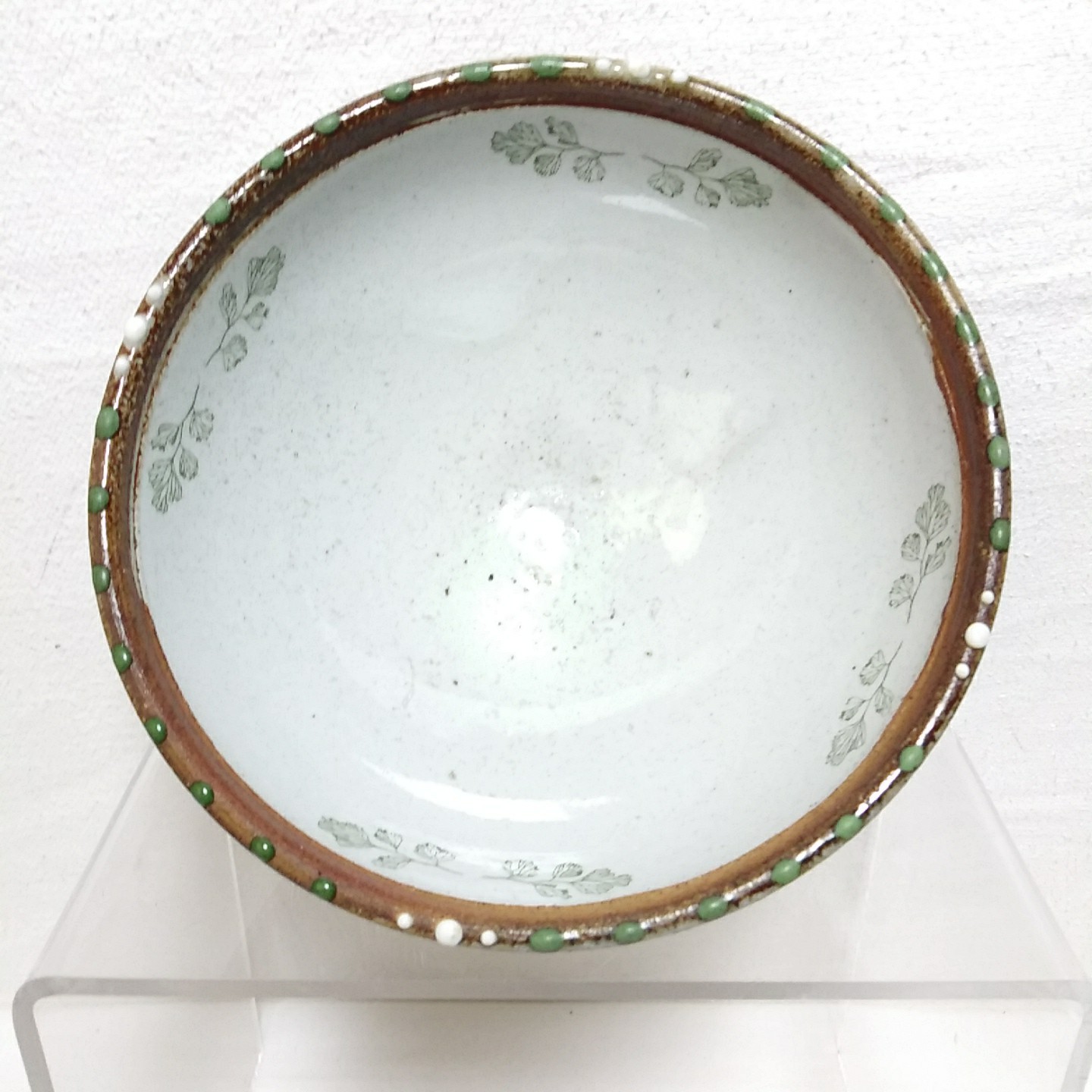 Handmade Studio Dish 6" Asian Bowl Signed Susan Wills Ceramic Pottery