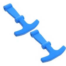  2 Pcs Rubber Latch Handle Cooler Lid Latches T-handle Replacement
