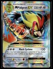 2016 Pokemon M Pidgeot EX - 65/108 - XY - Evolutions - NM