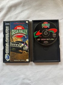 Sega Rally Championship Sega Saturn, in case & with manual