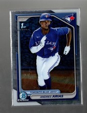 2024 Bowman Chrome #BCP-236 Andres Arias Prospects