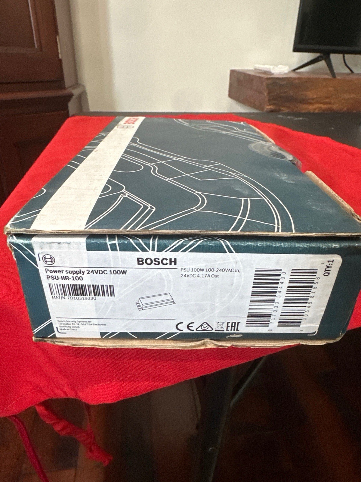 Bosch PSU-IIR-100 Power Supply 100W 24VDC Outdoor IP67 IR Illuminator PSU Sealed