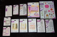 Crafter's Companion Gemini Stamps Dies Embossing Cards Lot of 12 Pkgs D1