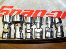 Snap On 206afsa 38dr 6pt Sae Flank Drive Shallow Universal Socket Set Snap On 206afsa 38dr 6pt Sae Flank Drive Shallow Universal Socket Set