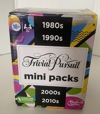 Trivial Pursuit Mini Pack Multipack 80s 90s 2000s 2010s Trivia Card Game