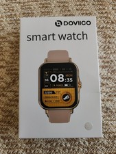 Doviico Smart Watch Phone Connect Fitness Tracker for Men Women with Heart Rate