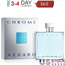 CHROME By Loris Azzaro for Men Cologne 3.3 Oz...